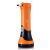雅格充電式家庭用LED懐中電灯緊急手電YG-3804オレンジ色
