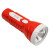 久量(DP)DP-9075 B充電式LED懐中ランプ2段350 mA 1 W赤色