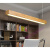 吊燈現代簡単長方形事務室ランプled実木日本式長条工事工房ランプ大サイズ-120 CM-白光