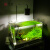 水槽LED全スペクトル水草ランプ造景照明吊りランプ小型筒ランプ草シリンダランプ挟みランプ防水12 W黒(30-50 cm金魚鉢に適)