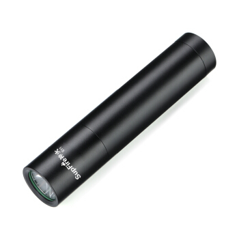 神火（supfire）S 11-XK強光照明懐中電灯USB充電女性オオカミ防止ミニタイプled家庭用屋外照明防水遠射オーダーメイド黒（7瓦）1セット