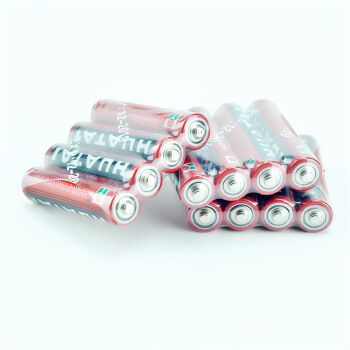 【9.9】華太7号AAA炭素電池携帯懐中電灯乾電池子供用おもちゃ電池7号4本セット写真色