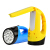 雅格led強い光懐中電灯スタンドの手持ちランプは、緊急電灯と目保護スタンドの両用黄色である。