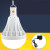 無線充電用つりランプ無線充電ledランプ应急灯夜市のスタンドランプ家庭用移動照明停電屋外省エネ電球2つの光源タイプ30 W（6-14時間）ホワイト