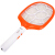 KANGMING(KANGMING)電気蚊たたき充電式LED照明可能安全環境保護KM-3801ミカン色