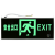 東君の安全出口表示板新国标应急灯安全出口指示灯緊急避難標識板01 B片面安口