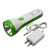 DP久量DP-9117充電式LEDリチウム電池懐中電灯1200ミリアン緑色