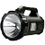 雅格ledハンドランプ充電式サーチライト高出力パトロール懐中灯5701