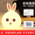 【2つのモデル＝リモコン+チェキ】ピンク萌えウサギ+充電線+色紙包装